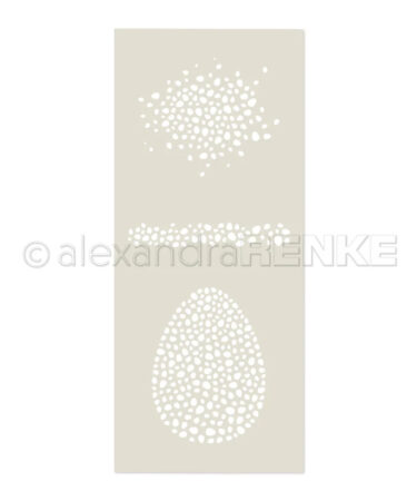 ALEXANDRA RENKE - Stencil 'Eierformen'