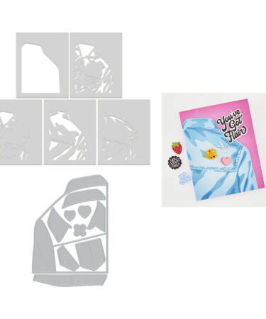 Hero Arts - Collezione Friends with Flair - Jean Jacket Bundle