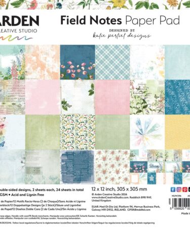 Arden Creative Studio - Collezione Field Notes 12x12 Inch Paper Pad
