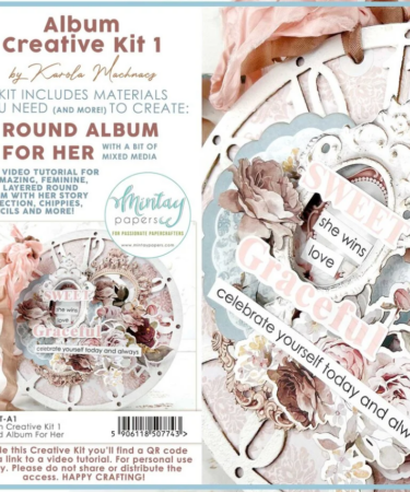 Mintay Creative Kit 1 Album Round Album For Her
