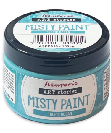 Stamperia -  Misty Paint ml 150 - Tropic Ocean