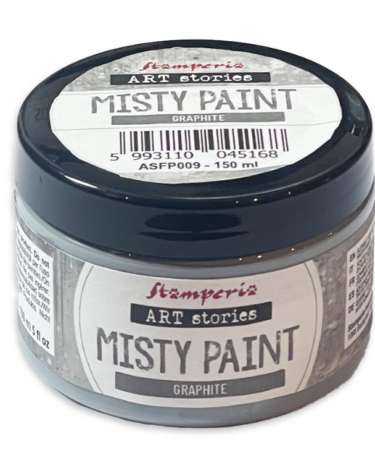 Stamperia - Misty Paint ml 150 - Graphite
