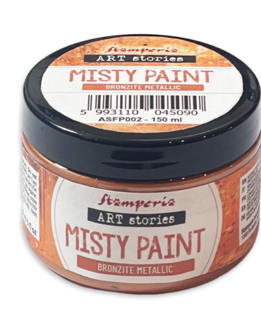 Stamperia - Misty Paint metallic ml 150 - Bronzite