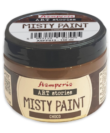 Stamperia - Misty Paint ml 150 - Choco
