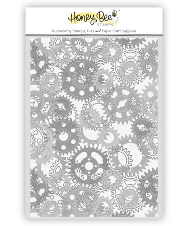 HONEY BEE - Gears - 3D Embossing Folder