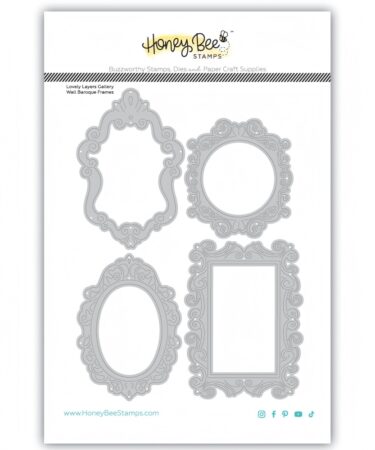 HONEY BEE - Lovely Layers Gallery Wall Baroque Frames Honey Cuts