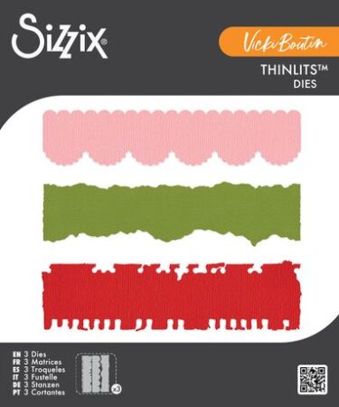 Sizzix Thinlits Die Set By Vicki Boutin 3/Pkg - Double Edgers