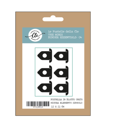 IL NEGOZIO DELLA MAMMA DI CLE – LE FUSTELLE DELLA CLE - THE MINI'S - BINDER ESSENTIALS 04