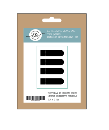 IL NEGOZIO DELLA MAMMA DI CLE – LE FUSTELLE DELLA CLE - THE MINI'S - BINDER ESSENTIALS 03