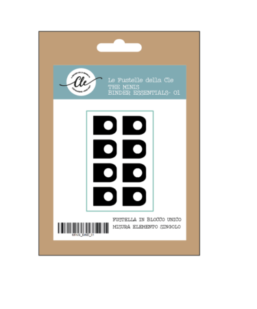 IL NEGOZIO DELLA MAMMA DI CLE – LE FUSTELLE DELLA CLE - THE MINI'S - BINDER ESSENTIALS 01