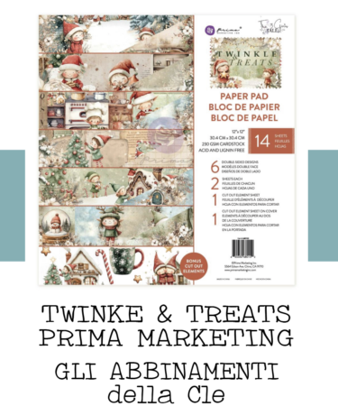 IL NEGOZIO DELLA MAMMA DI CLE -ABBINAMENTI COLLEZIONE TWINKE & TREATS - PRIMA MARKETING