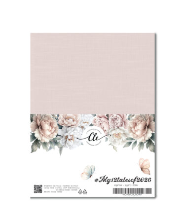 IL NEGOZIO DELLA MAMMA DI CLE - LE CARTE DELLA CLE - MY 12 TALES OF 2026 - APRILE - PAPER PAD 6X8"