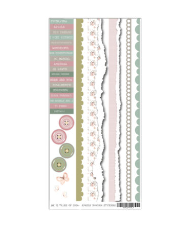 IL NEGOZIO DELLA MAMMA DI CLE - GLI ABBELLIMENTI DELLA CLE – MY 12 TALES OF  2026 - APRILE - STICKER BORDER