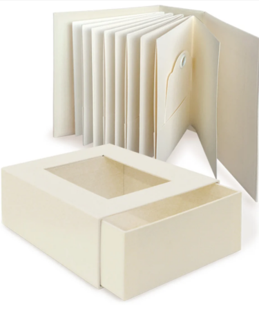 GRAPHIC 45 - ATC Album with Matchbook Box — Ivory