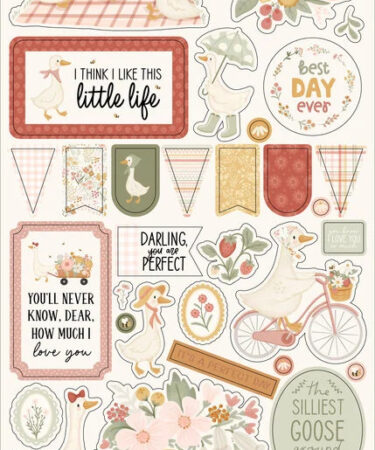 Carta Bella- Collezione Silly Goose Chipboard Accents