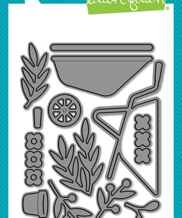 Lawn Fawn Build-A-Wheelbarrow Stand-Alone Lawn Cuts Dies