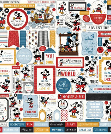 Echo Park - Collezione Mouse And Me - Element Sticker