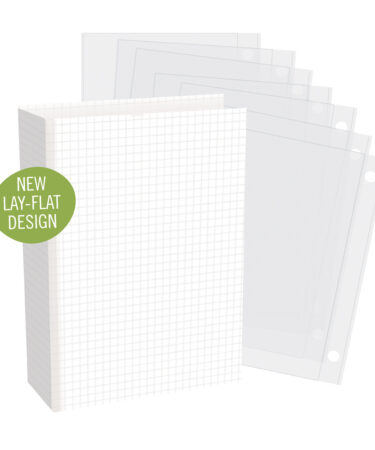 SIMPLE STORIES - 4x6 SN@P! - Simple Grid Chipboard Binder
