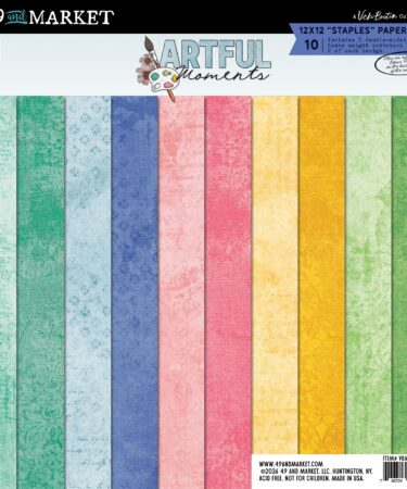 49 And Market  - Collezione Artful Moments -Staples Pack 12"X12"