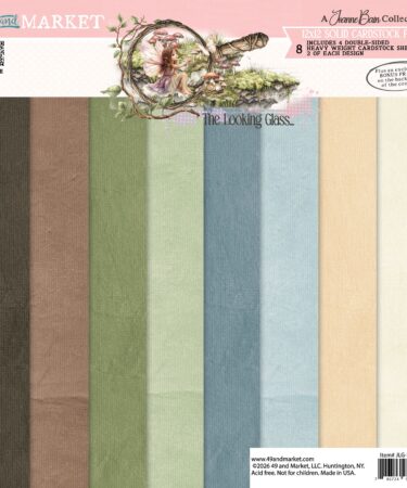 49 And Market  -Collezione  The Looking Glass - Solids Collection Pack 12"X12"
