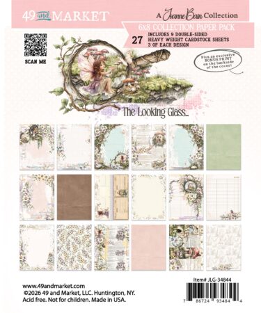 49 And Market  -Collezione  The Looking Glass - Collection Pack 6"X8"