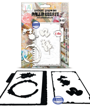 AALL & CREATE - set di fustelle -Spilled Feelings