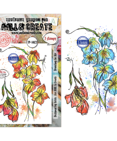 AALL & CREATE - set di timbri A6 - Drawing in Air