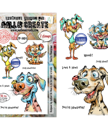 AALL & CREATE - set di timbri A6 - You're Pawsome