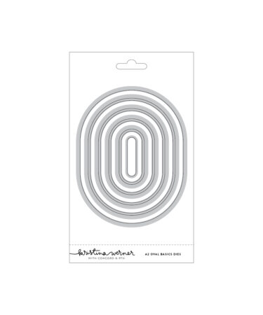 Concord & 9th – KRISTINA WERNER –A2 Oval Basics Dies