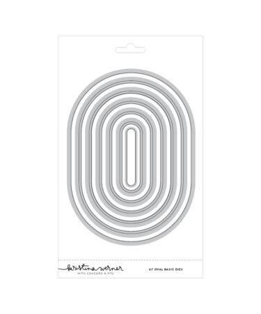 Concord & 9th – KRISTINA WERNER –A7 Oval Basics Dies