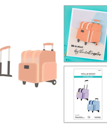 SPELLBINDERS - Rolling Craft Tote Etched Dies by Sheri Ballantyne