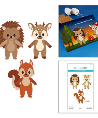 SPELLBINDERS - Woodland Trio Etched Dies by Allison Frazier