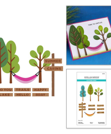 SPELLBINDERS - Trails End Etched Dies by Allison Frazier