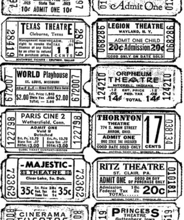 Stampers Anonymous - TIM HOLTZ -Ticket Tim Holtz Components Cling Mount Collage Stamp