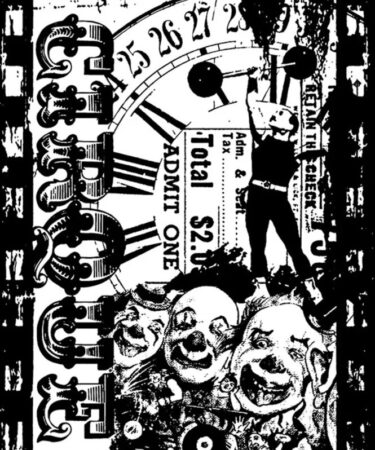 Stampers Anonymous - TIM HOLTZ -Circus Freak Tim Holtz Components Cling Mount Collage Stamp