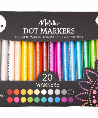 Studio Light Dot Markers Metallic (20pcs)