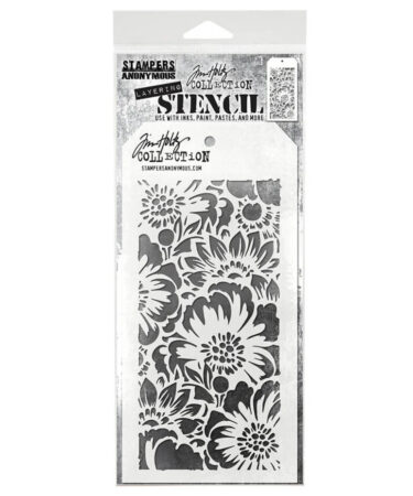 Stampers Anonymous - TIM HOLTZ - Bouquet Tim Holtz Layering Stencil