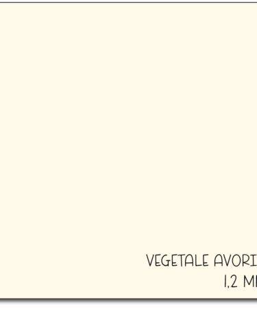 IL NEGOZIO DELLA MAMMA DI CLE -LE CARTE DELLA CLE  - VEGETALE AVORIO 1,2 MM 12,5"X12,5"