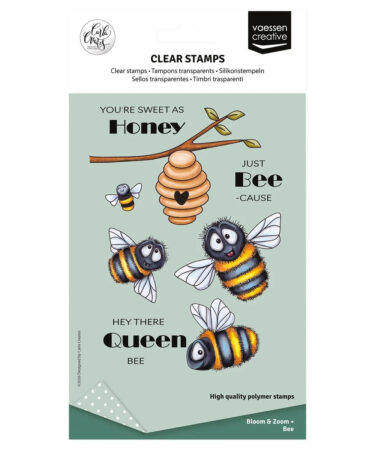 Vaessen Creative • Clear stamp by Carla Creates Bee 13uds
