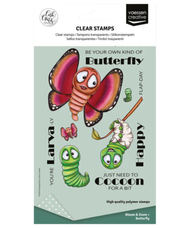 Vaessen Creative • Clear stampi by Carla Creates Butterfly 15uds