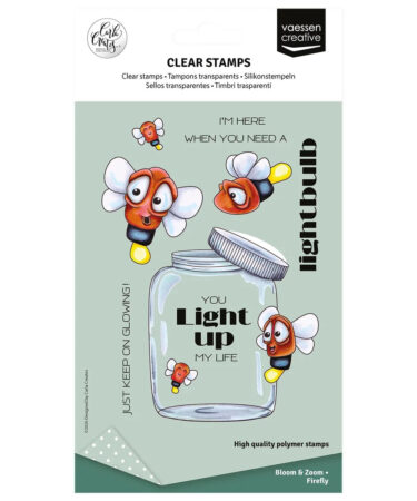 Vaessen Creative •Clear stamp by Carla Creates Firefly 11uds