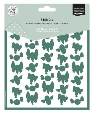 Vaessen Creative • Stencil by Carla Creates Bloom 15x15cm
