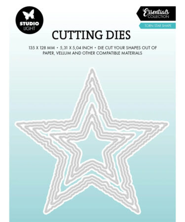 Studio Light • Essentials Cutting Die Torn Edge Star shape