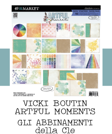 IL NEGOZIO DELLA MAMMA DI CLE -ABBINAMENTI COLLEZIONE ARTFUL MOMENTS VICKI BOUTIN