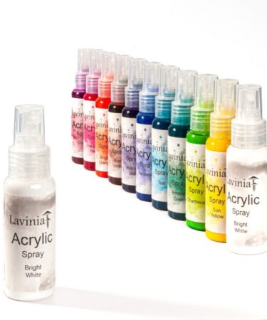 LAVINIA STAMP - Acrylic Spray - Bright White