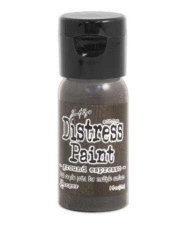 Tim Holtz Distress Paint Flip Top 1oz - Ground Espresso