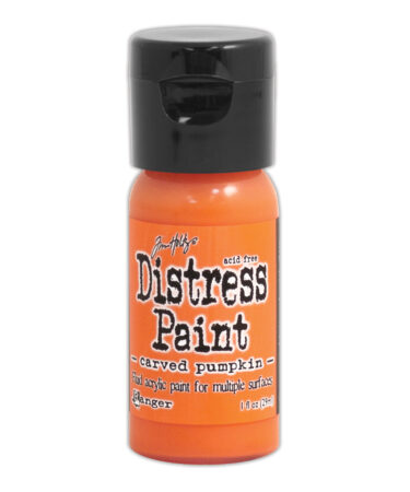 Tim Holtz Distress Paint Flip Top 1oz - Carved Pumpkin