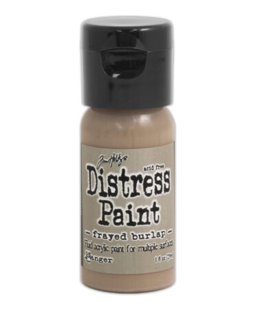Tim Holtz Distress Paint Flip Top 1oz - Frayed Burlap