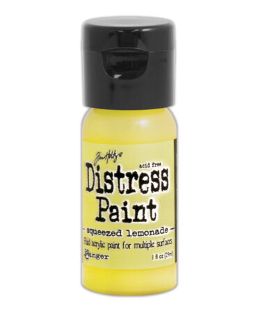 Tim Holtz Distress Paint Flip Top 1oz - Squeezed Lemonade