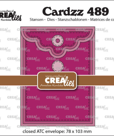 Cardzz dies no. 489, ATC envelope vertical- in arrivo